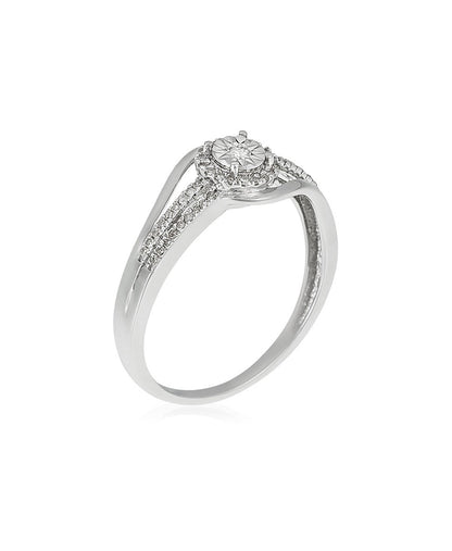 Diamond & Co diamantový prsten Bílé zlato 1