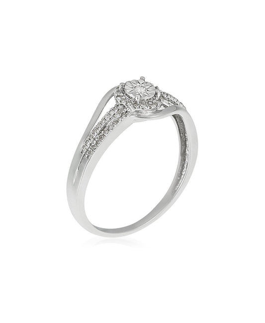Diamond & Co diamantový prsten Bílé zlato 1