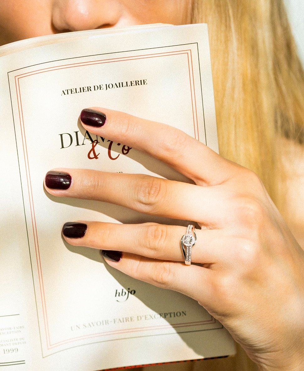 Diamond & Co diamantový prsten Bílé zlato 5