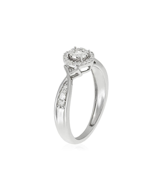 Diamond & Co diamantový prsten Bílé zlato 1
