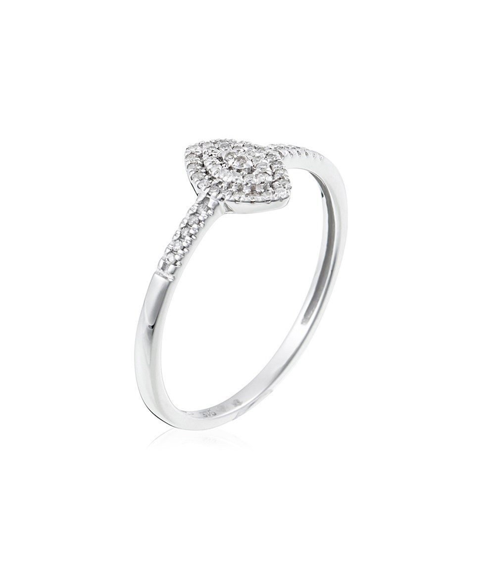 Diamond & Co diamantový prsten Bílé zlato 1