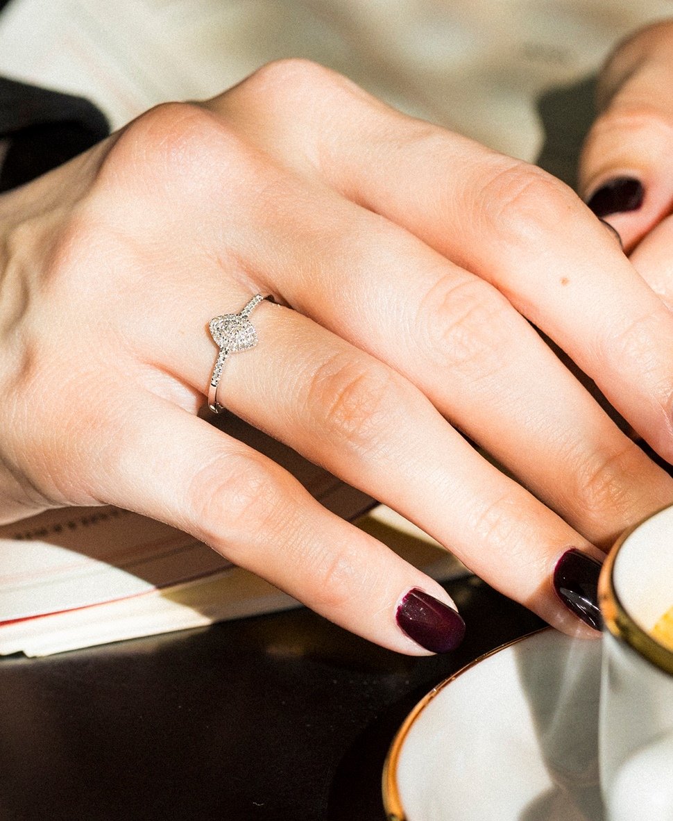 Diamond & Co diamantový prsten Bílé zlato 5