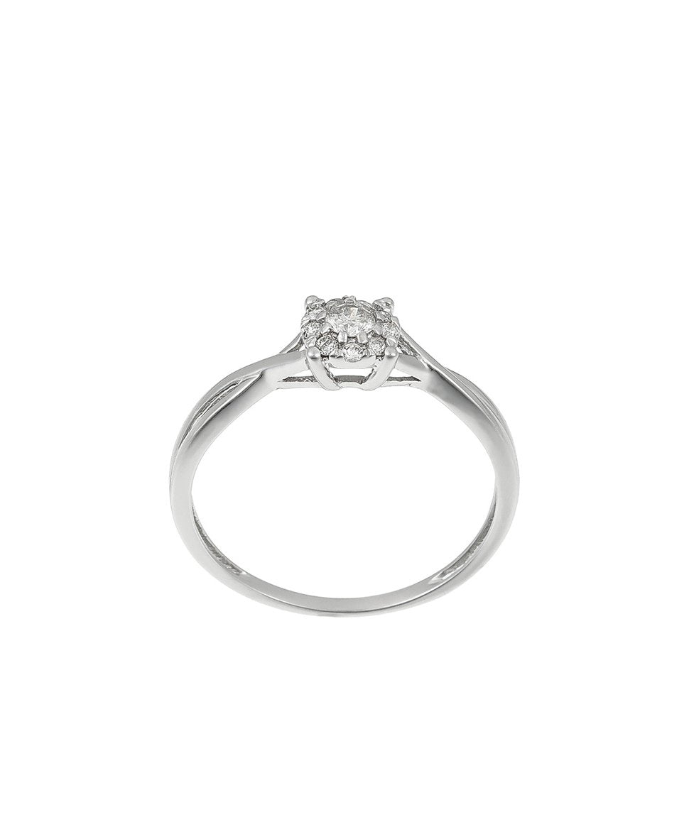 Diamond & Co diamantový prsten Bílé zlato 2