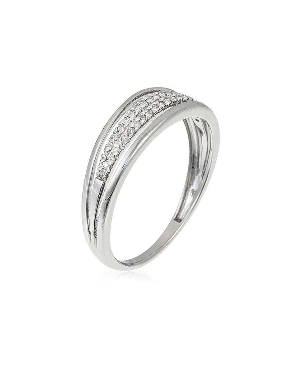 Diamond & Co diamantový prsten Bílé zlato 1