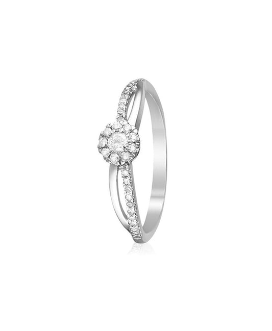 Diamond & Co diamantový prsten Bílé zlato 1