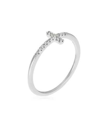 Diamond & Co diamantový prsten Bílé zlato 1