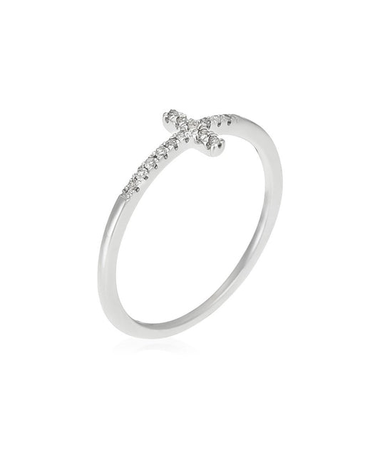 Diamond & Co diamantový prsten Bílé zlato 1