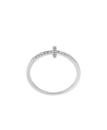 Diamond & Co diamantový prsten Bílé zlato 2