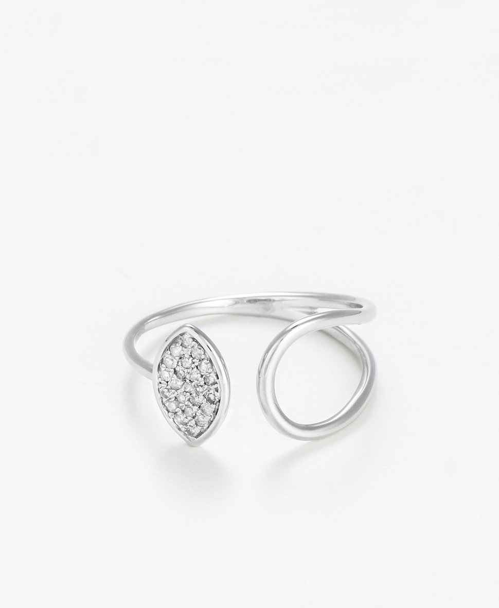 Diamond & Co diamantový prsten Bílé zlato 1