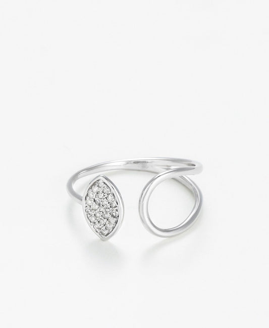 Diamond & Co diamantový prsten Bílé zlato 1