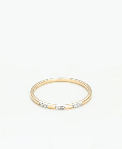 Diamond & Co diamantový prsten Zlatá 1
