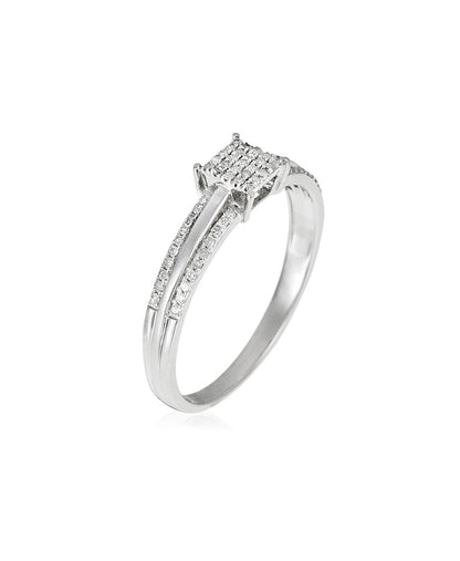 Diamond & Co diamantový prsten Bílé zlato 1