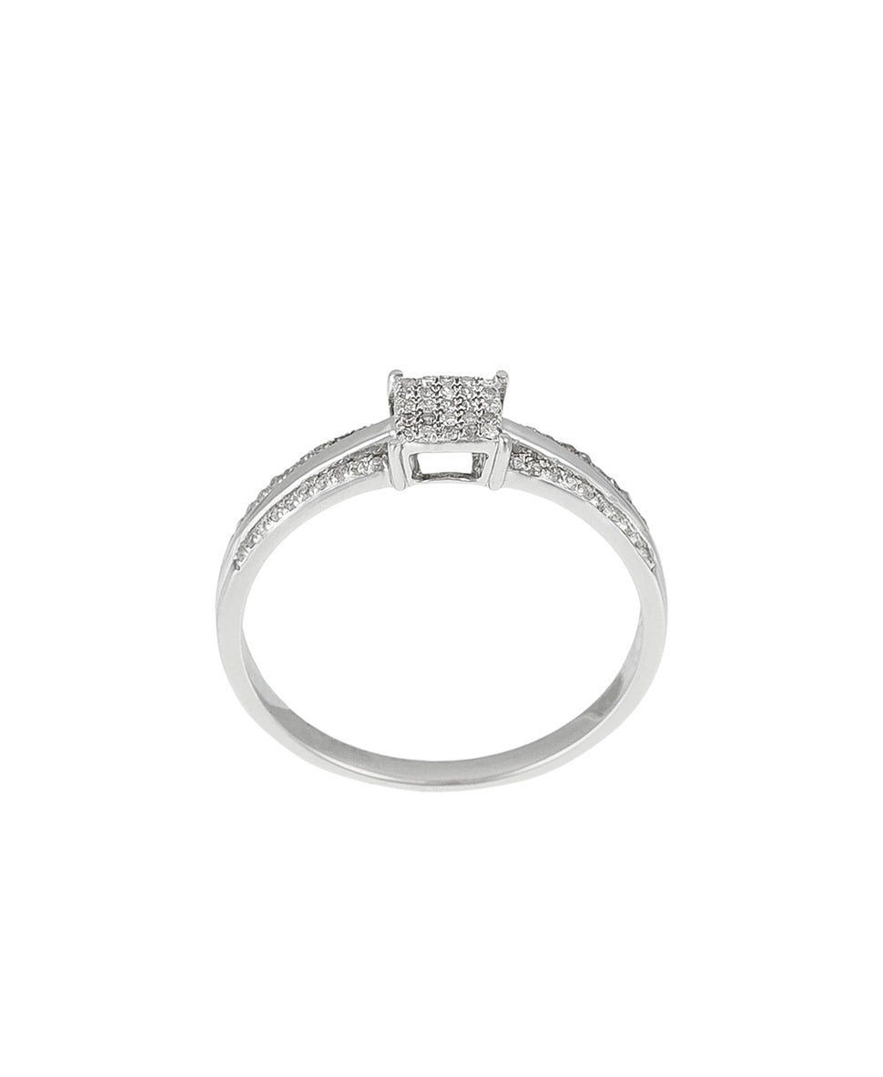 Diamond & Co diamantový prsten Bílé zlato 2