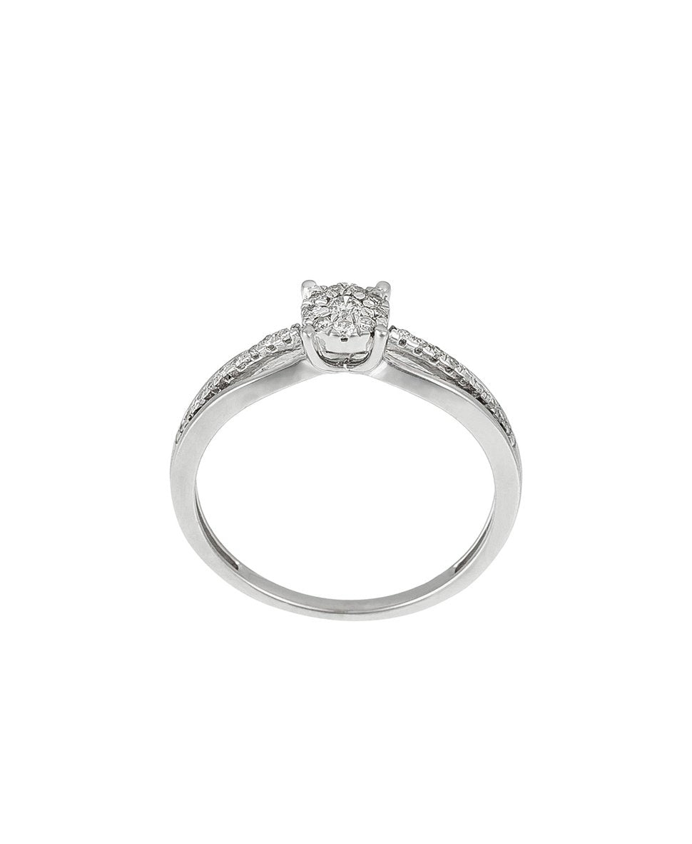 Diamond & Co diamantový prsten Bílé zlato 2