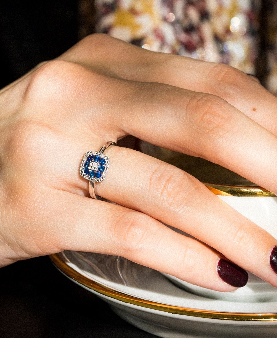 Diamond & Co diamantový prsten Bílé zlato 5