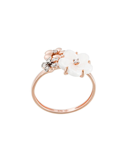 Diamond & Co diamantový prsten Růžově zlatá 1