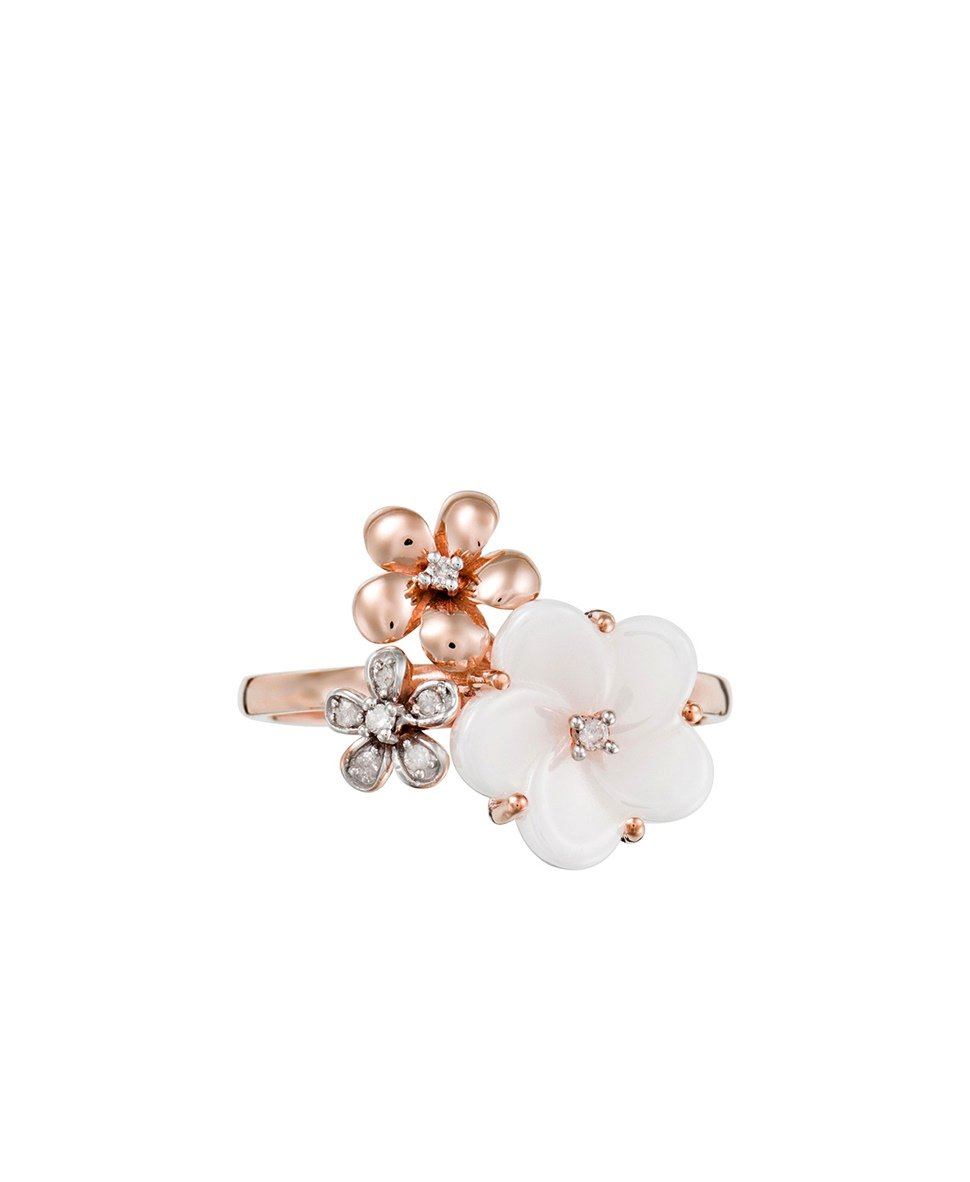 Diamond & Co diamantový prsten Růžově zlatá 4