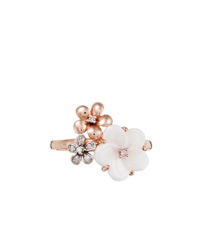 Diamond & Co diamantový prsten Růžově zlatá 4
