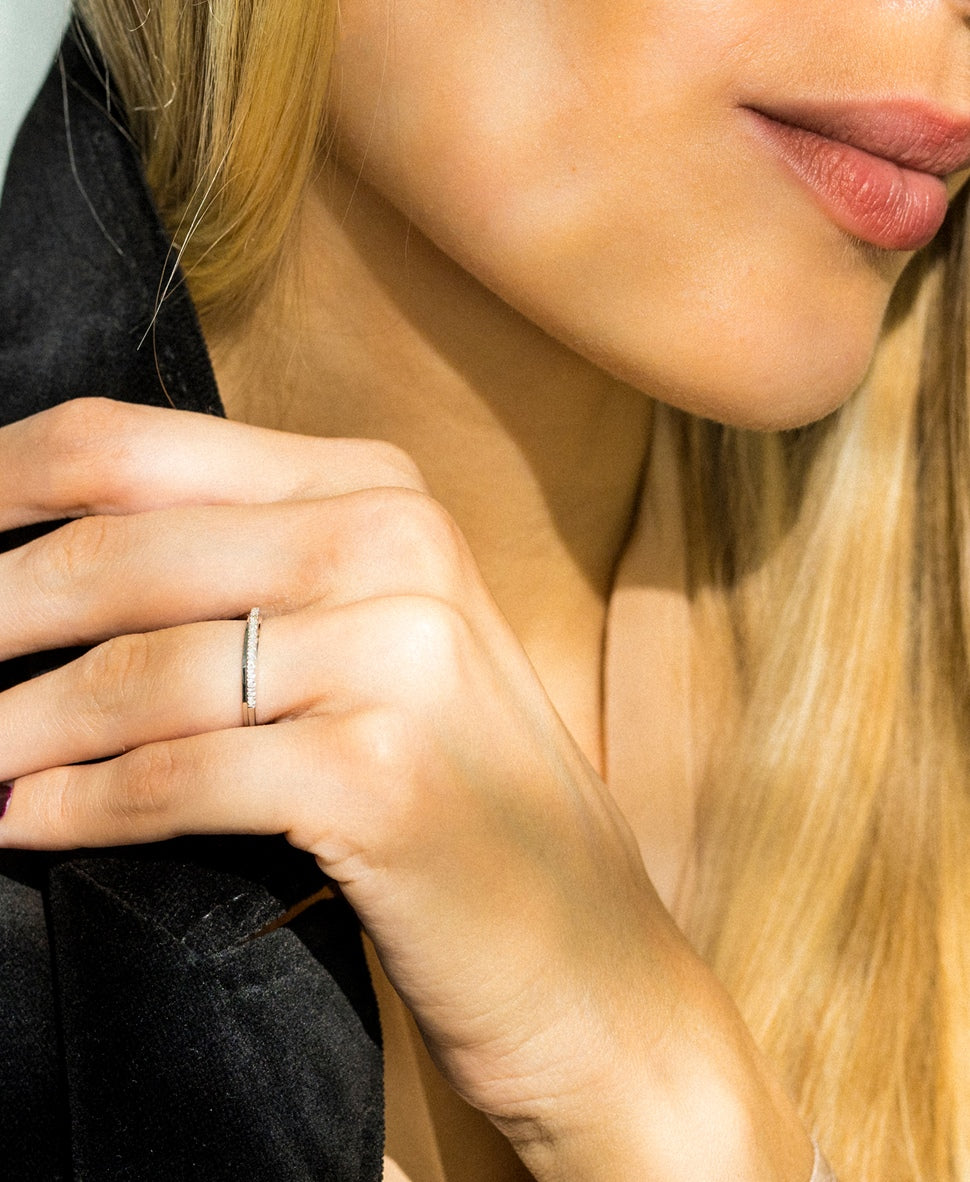 Diamond & Co diamantový prsten Bílé zlato 5