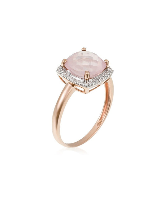 Diamond & Co diamantový prsten Růžově zlatá 1