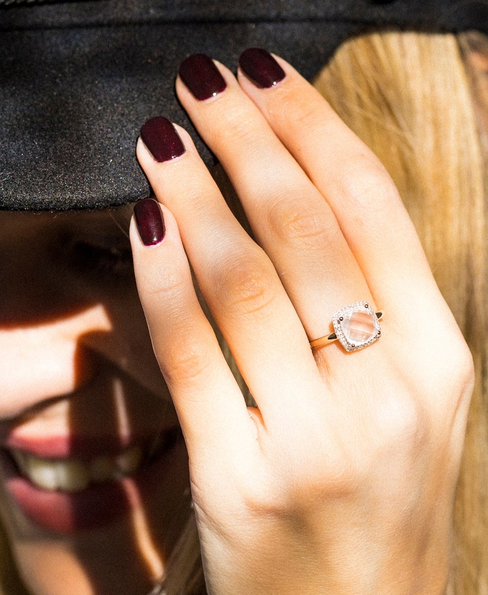 Diamond & Co diamantový prsten Růžově zlatá 4