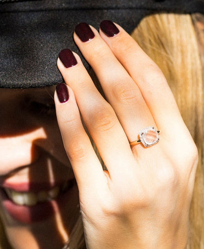 Diamond & Co diamantový prsten Růžově zlatá 4