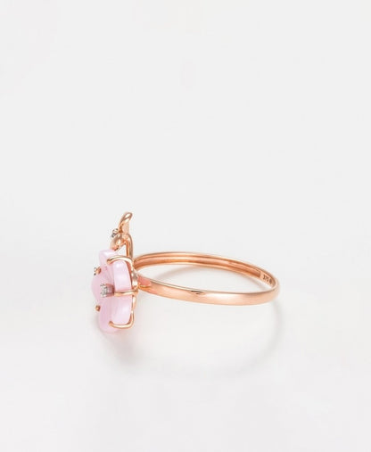 Diamond & Co diamantový prsten Růžově zlatá 3