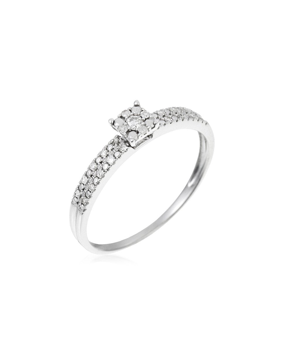 Diamond & Co diamantový prsten Bílé zlato 2