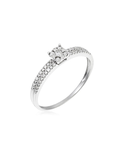 Diamond & Co diamantový prsten Bílé zlato 2