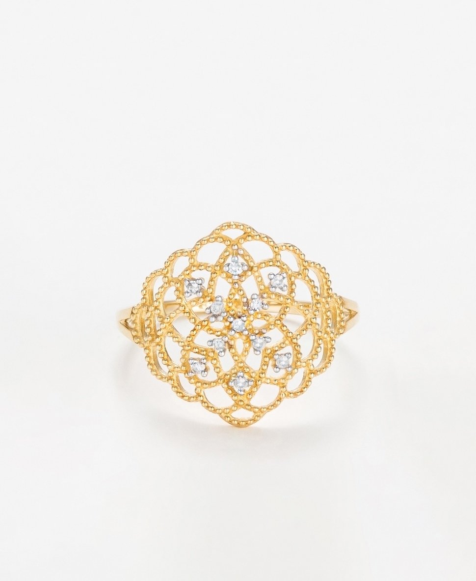 Diamond & Co diamantový prsten Zlatá 1