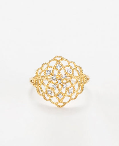 Diamond & Co diamantový prsten Zlatá 1
