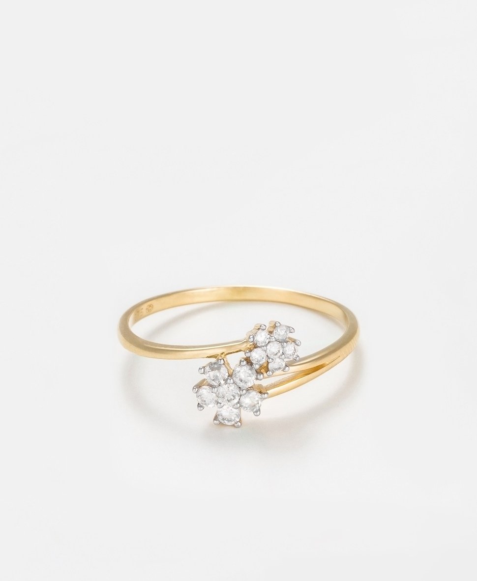 Diamond & Co diamantový prsten Zlatá 1