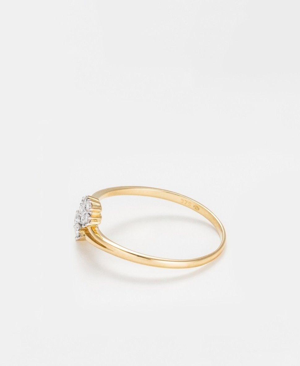 Diamond & Co diamantový prsten Zlatá 2