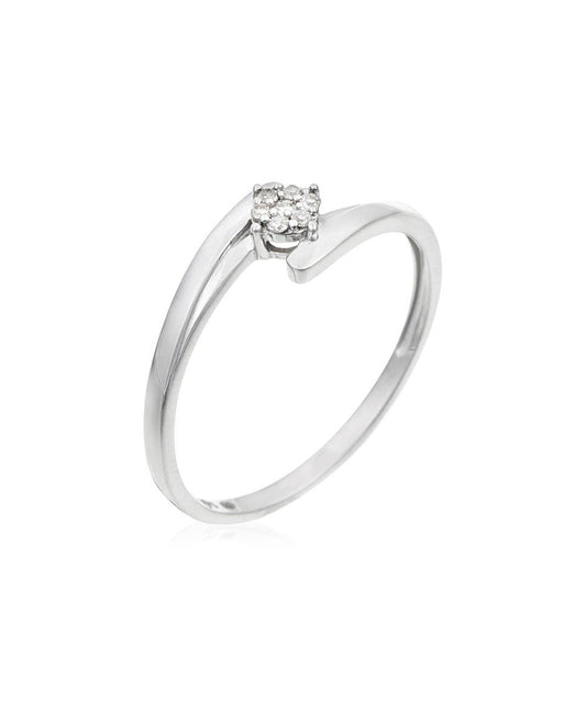 Diamond & Co diamantový prsten Bílé zlato 1