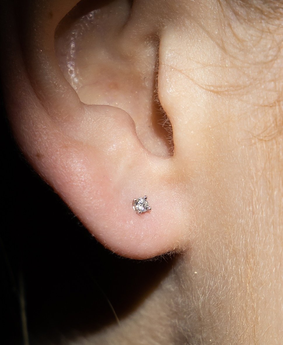 Le Diamantaire diamantové náušnice Bílé zlato 2