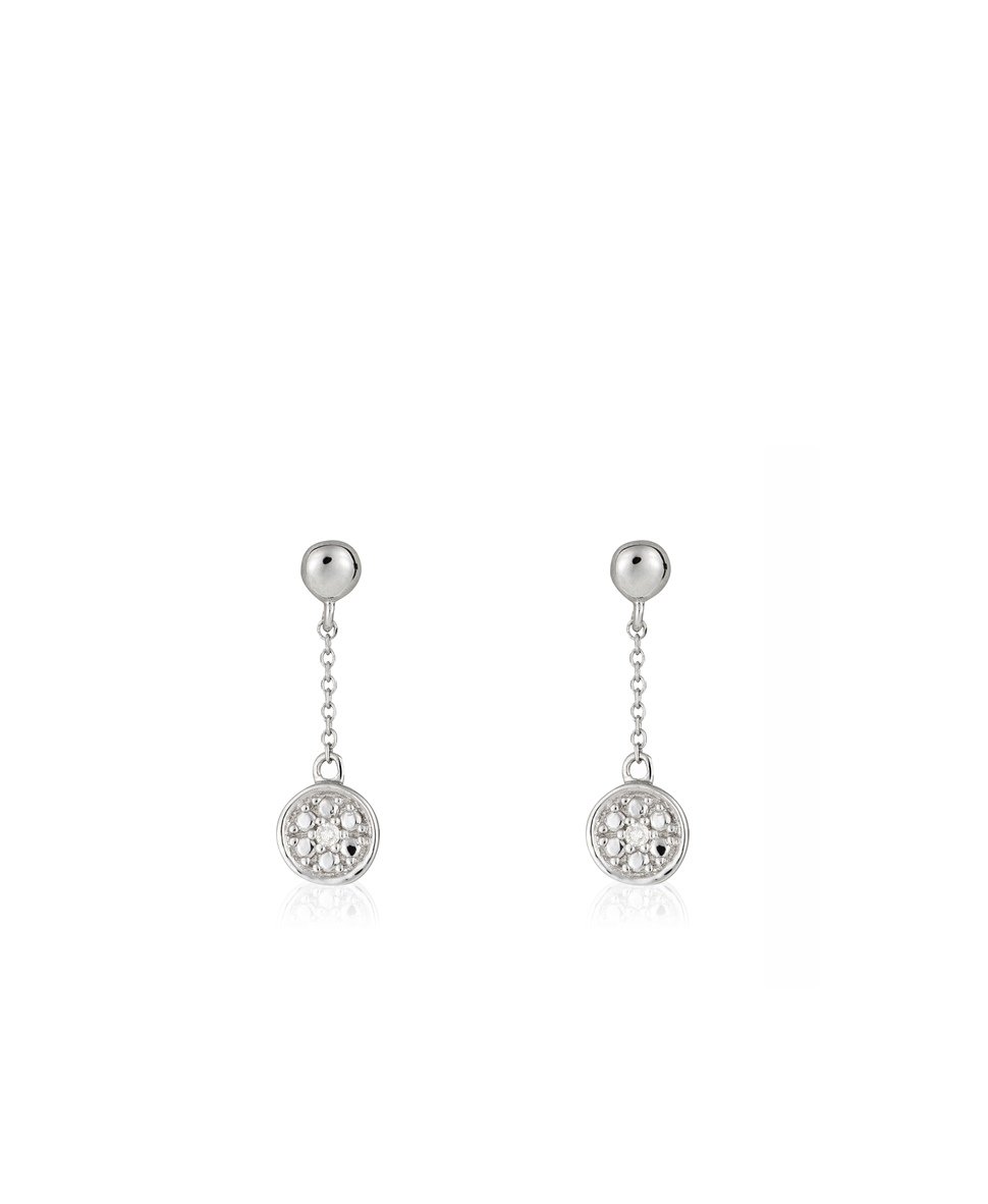 Diamond & Co diamantové náušnice Bílé zlato 1