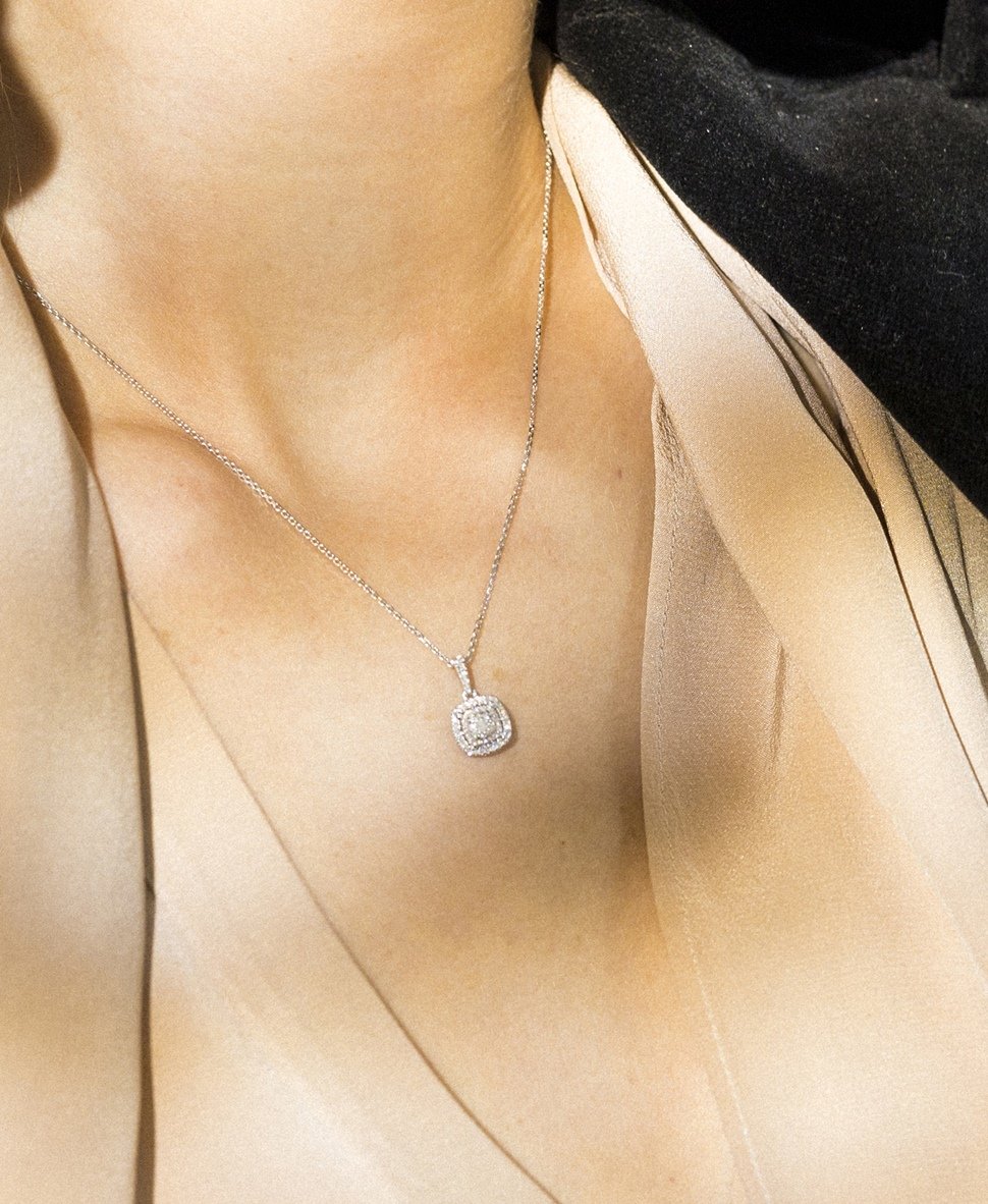 Diamond & Co přívěsek Bílé zlato 3
