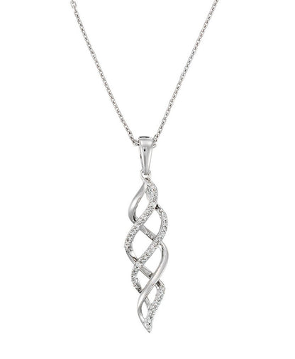 Diamond & Co přívěsek Bílé zlato 2