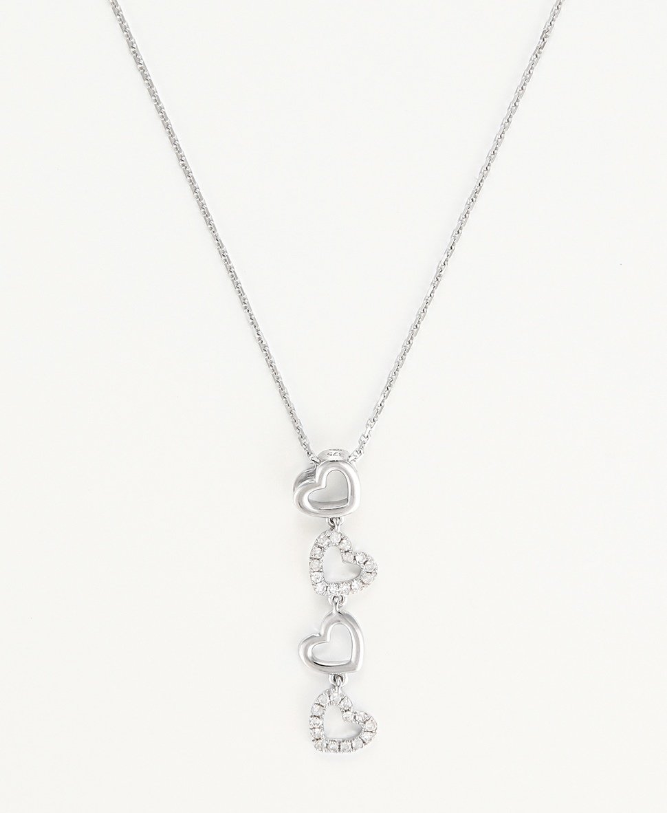 Diamond & Co přívěsek Bílé zlato 2