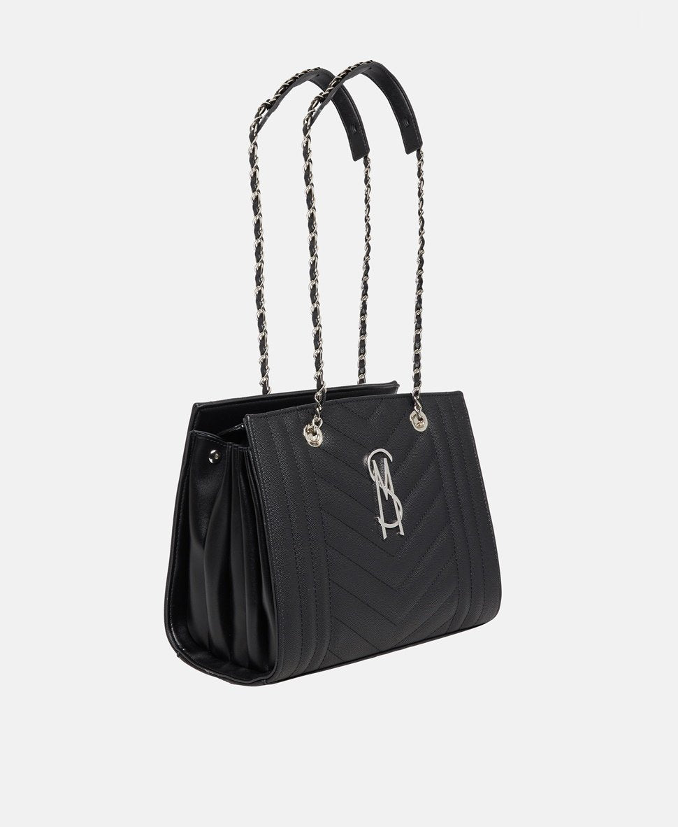 Steve Madden kabelka tote Černá 1