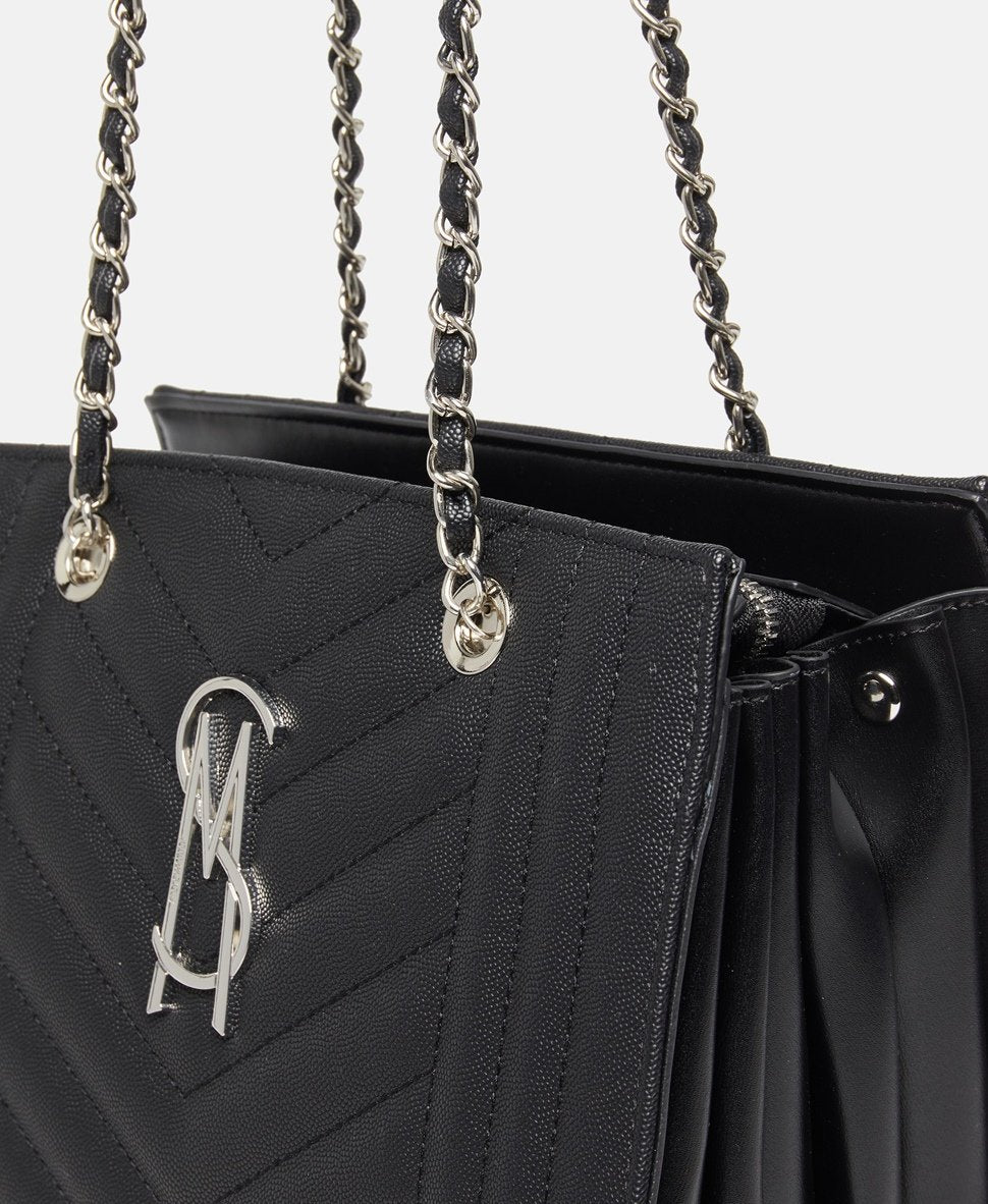 Steve Madden kabelka tote Černá 2