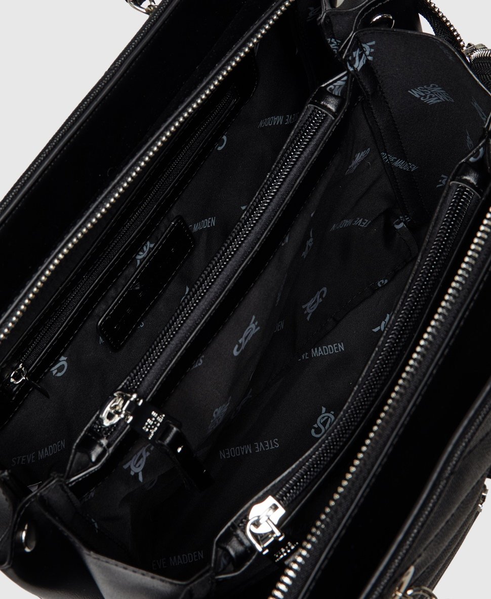 Steve Madden kabelka tote Černá 3