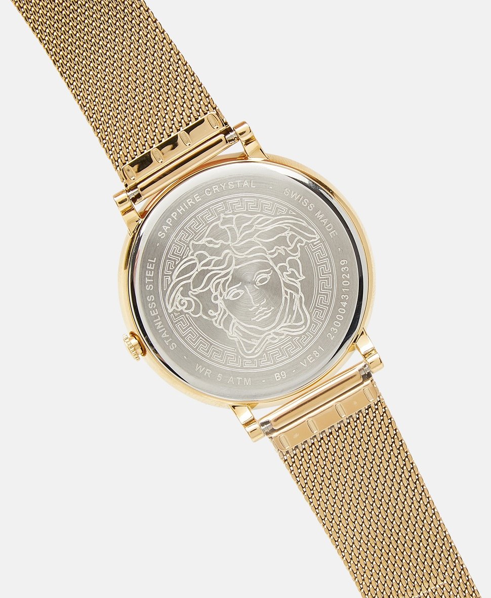 Versace hodinky Zlatá 4