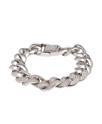 Lawrence Grey Jewelry náramek Stříbrná 1
