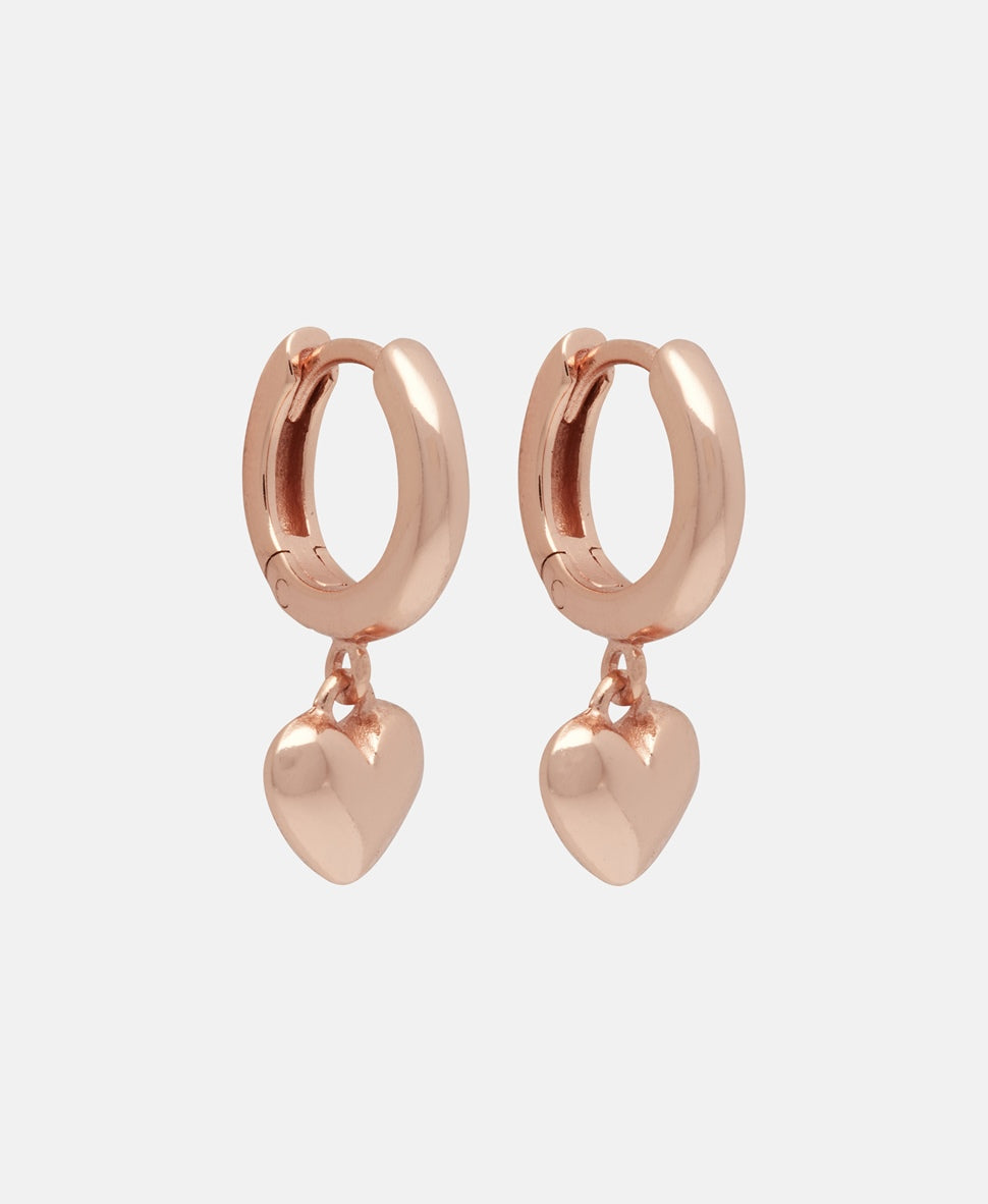 Lawrence Grey Jewelry Obručové náušnice Růžově zlatá 1
