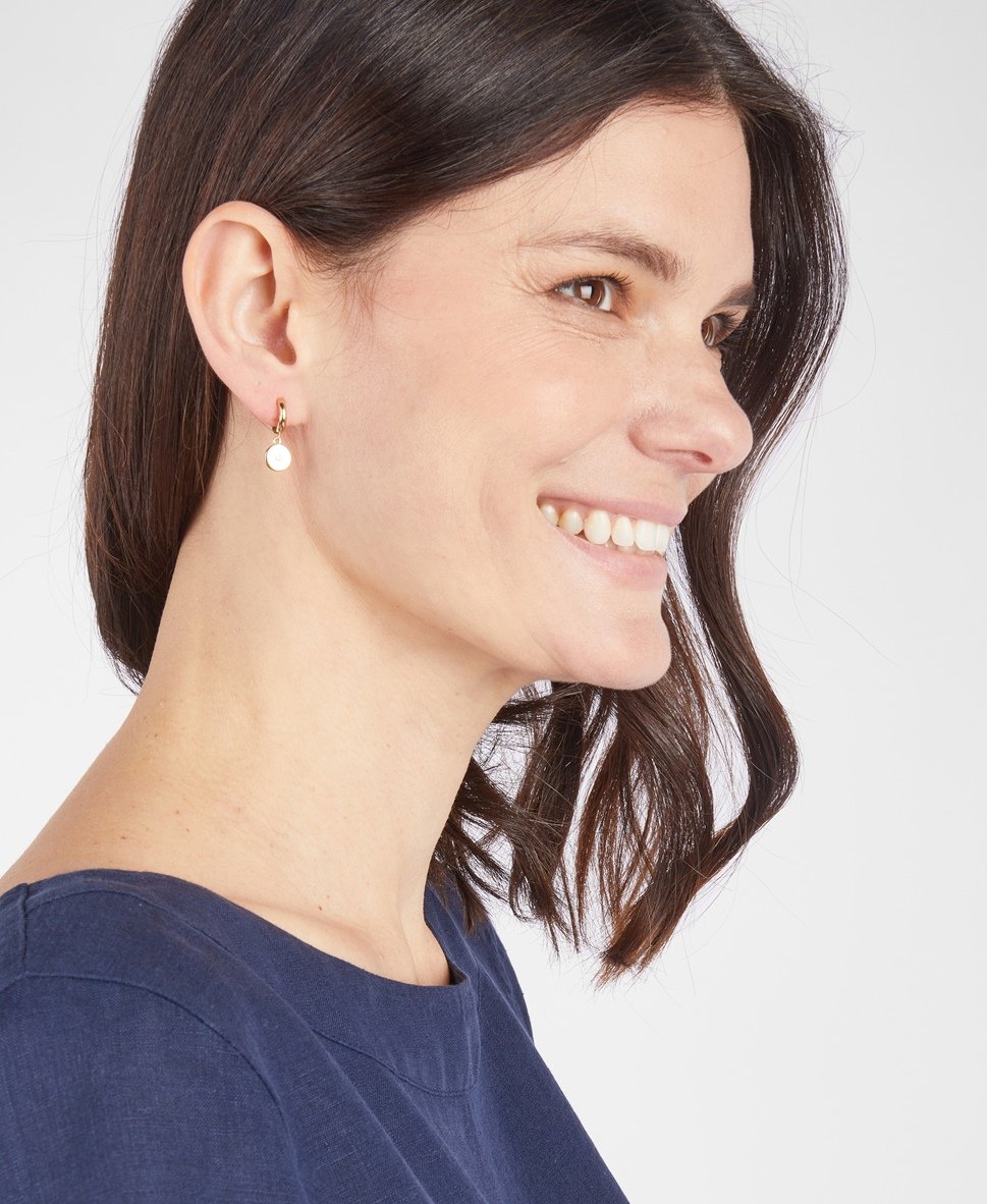 Lawrence Grey Jewelry Obručové náušnice Zlatá 3