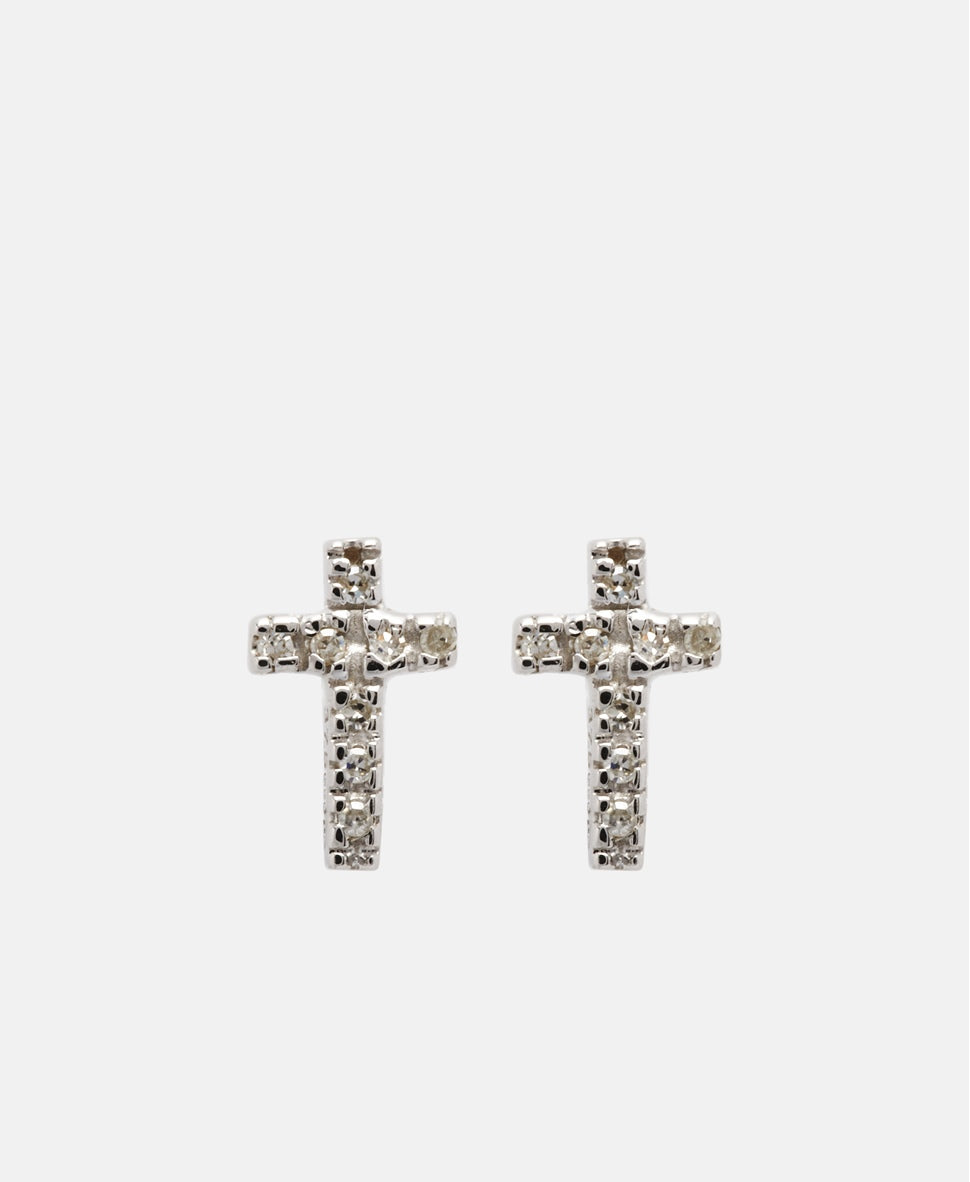 Le Diamantaire diamantové náušnice Bílé zlato 2
