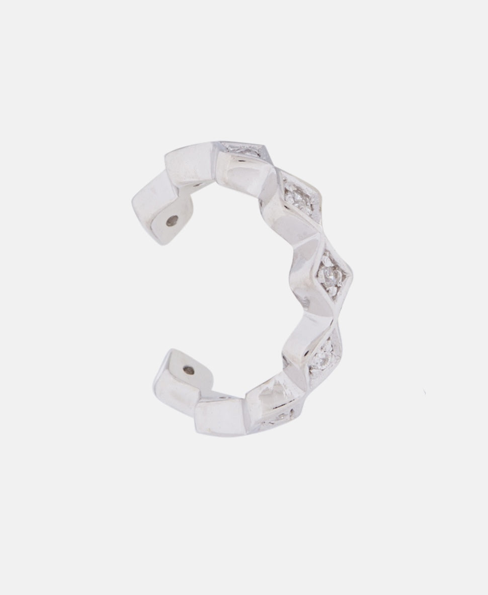 Lawrence Grey Jewelry manžeta na ucho Stříbrná 1