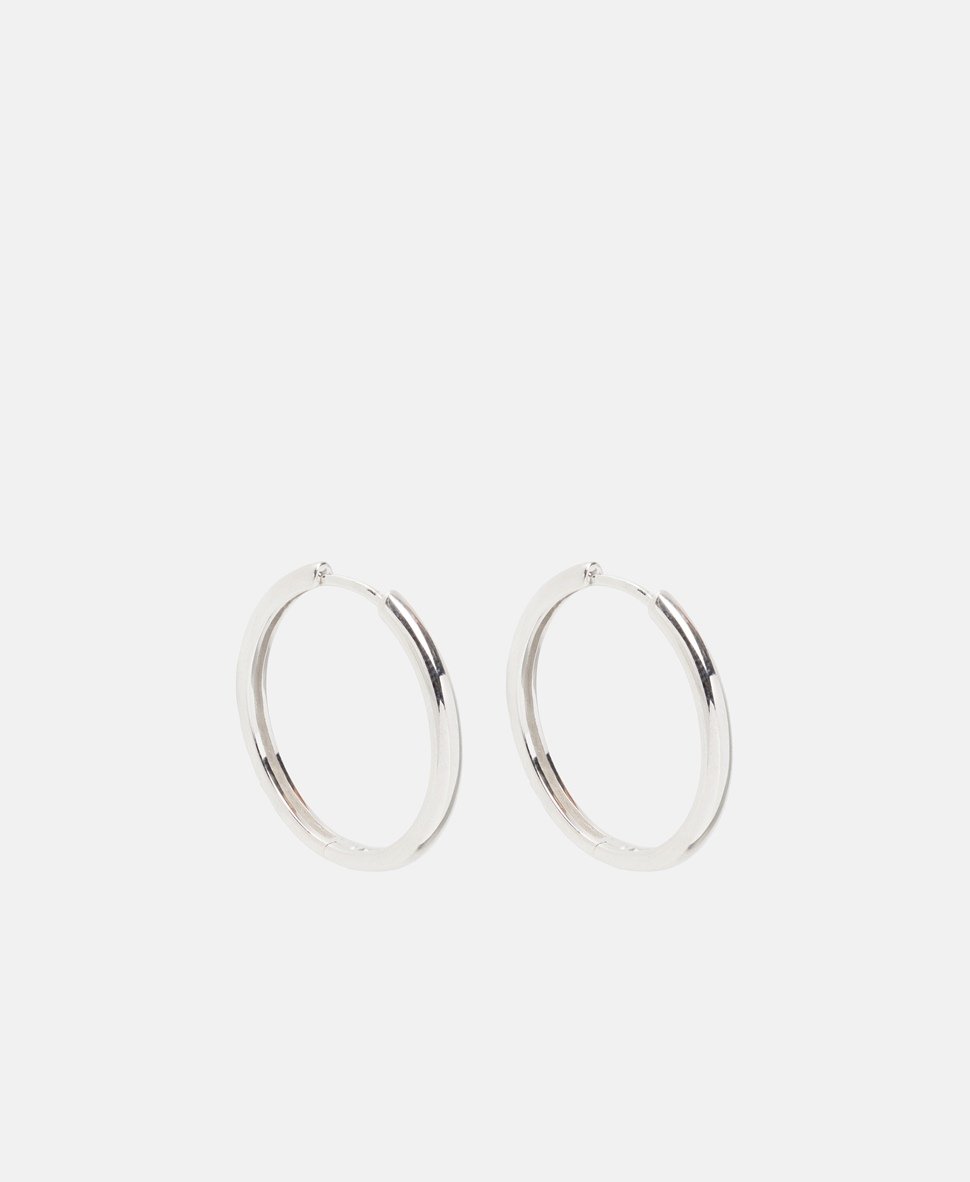 Lawrence Grey Jewelry Obručové náušnice Stříbrná 1