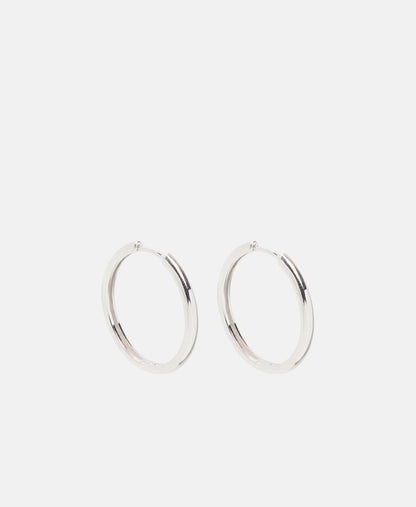 Lawrence Grey Jewelry Obručové náušnice Stříbrná 1